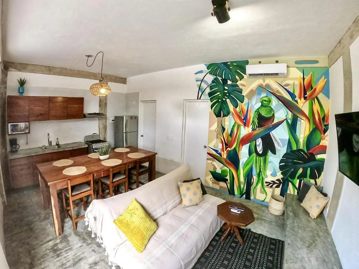 Katalox Jungle Lofts By Simply Comfort Tulum Centre Rooftop Patio & Pool Apartment 0*,