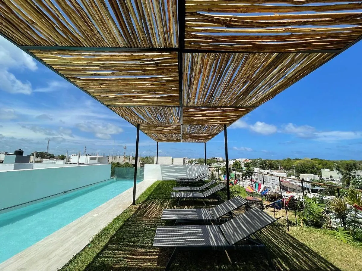 Katalox Jungle Lofts By Simply Comfort Tulum Centre Rooftop Patio & Pool Apartment