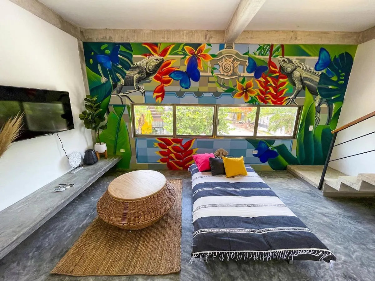 Katalox Jungle Lofts By Simply Comfort Tulum Centre Rooftop Patio & Pool Apartment