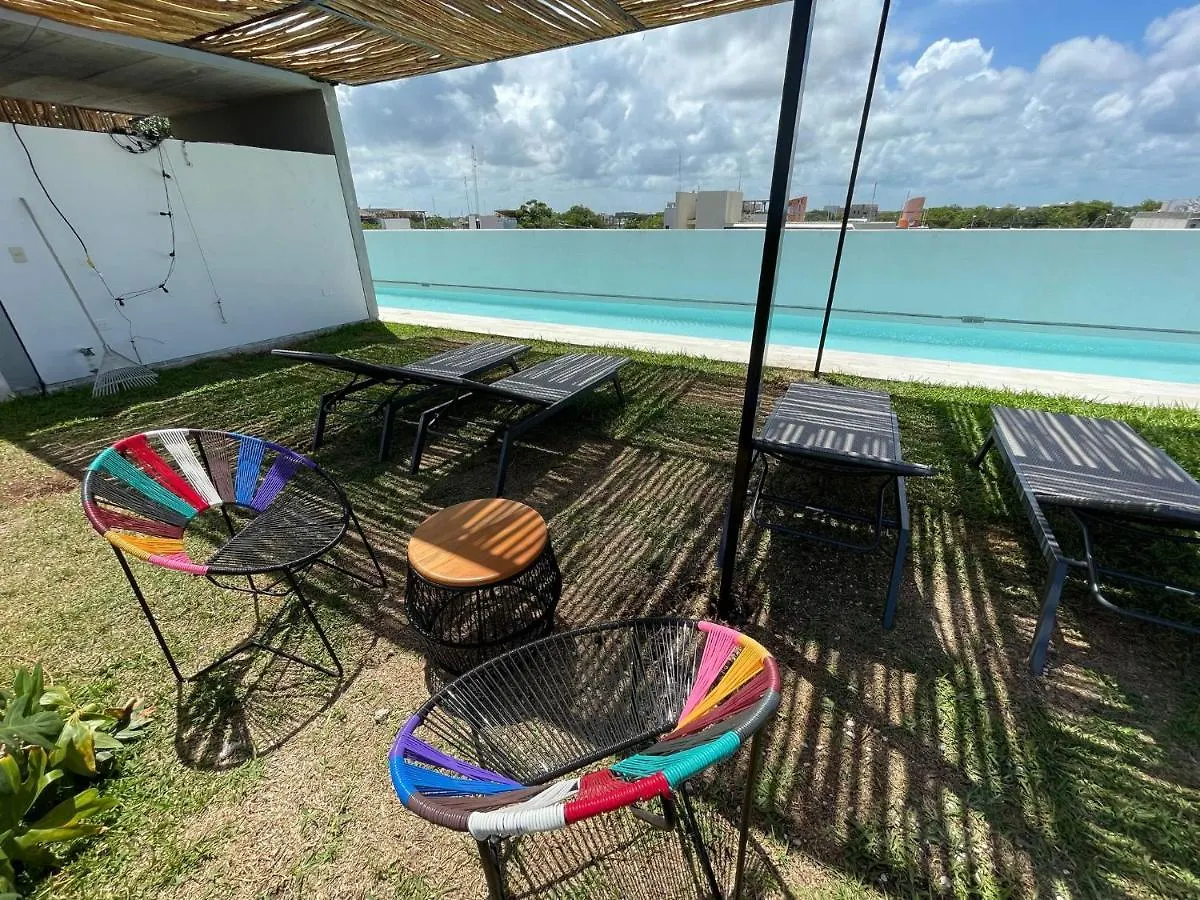 Katalox Jungle Lofts By Simply Comfort Tulum Centre Rooftop Patio & Pool Apartment