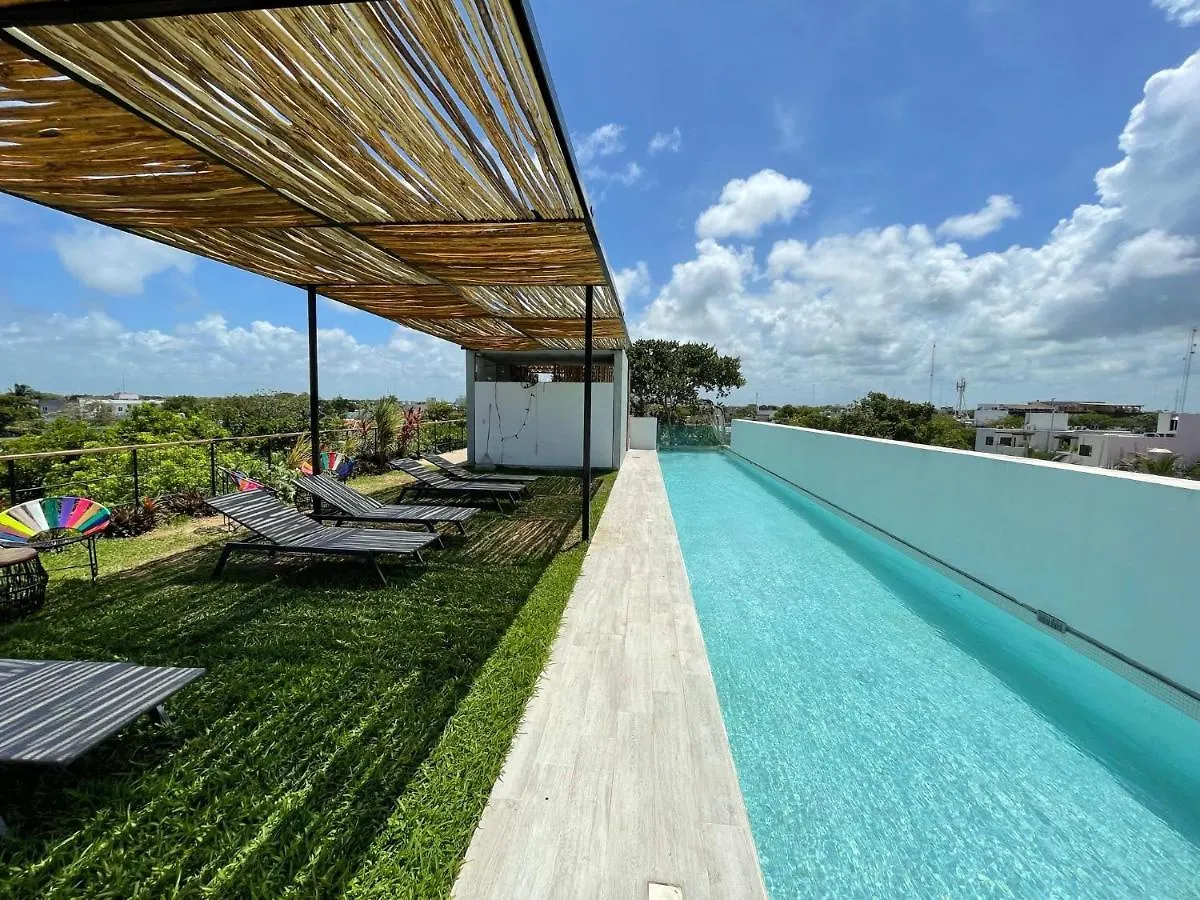 Katalox Jungle Lofts By Simply Comfort Tulum Centre Rooftop Patio & Pool Apartment Mexico