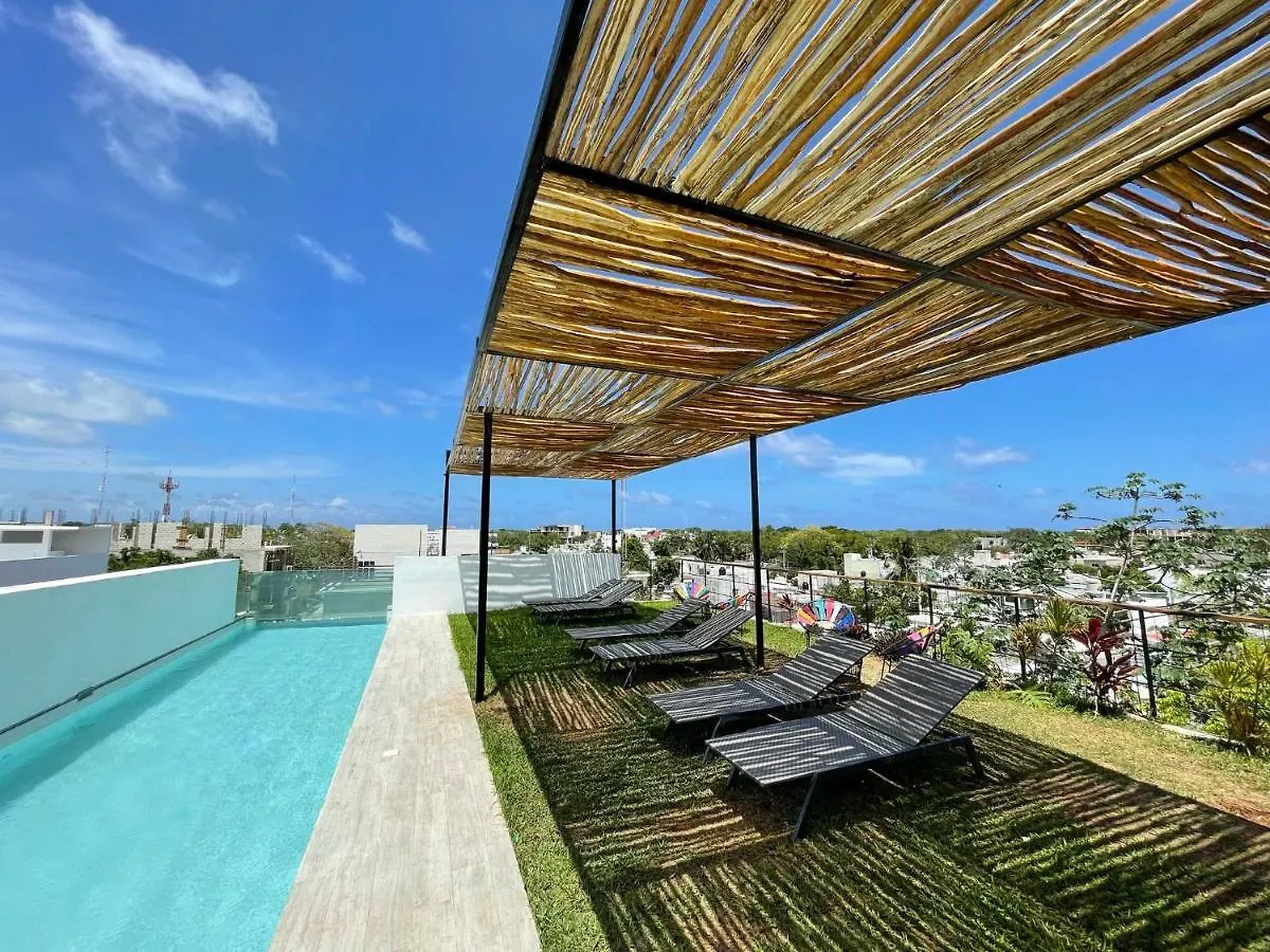 Katalox Jungle Lofts By Simply Comfort Tulum Centre Rooftop Patio & Pool Apartment 0*,  Mexico