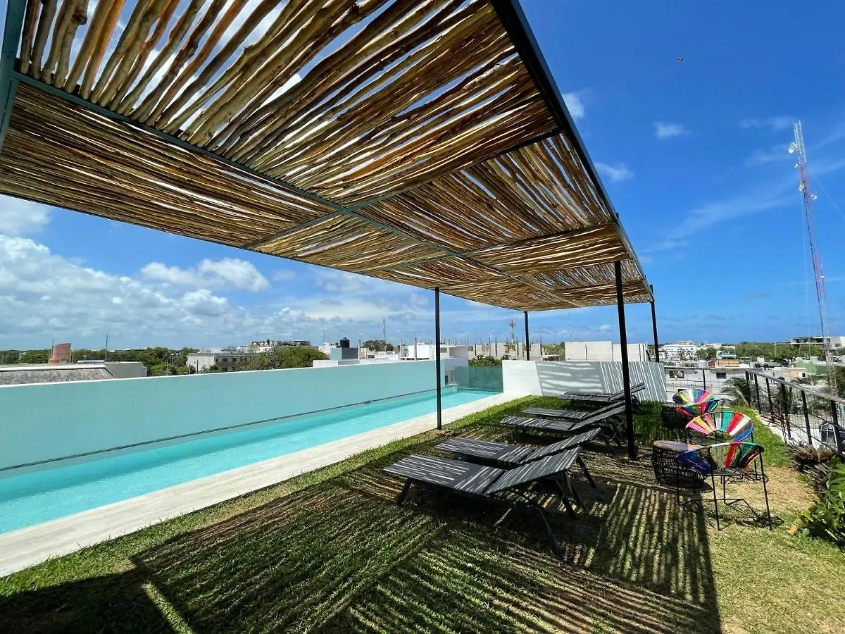Katalox Jungle Lofts By Simply Comfort Tulum Centre Rooftop Patio & Pool Apartment
