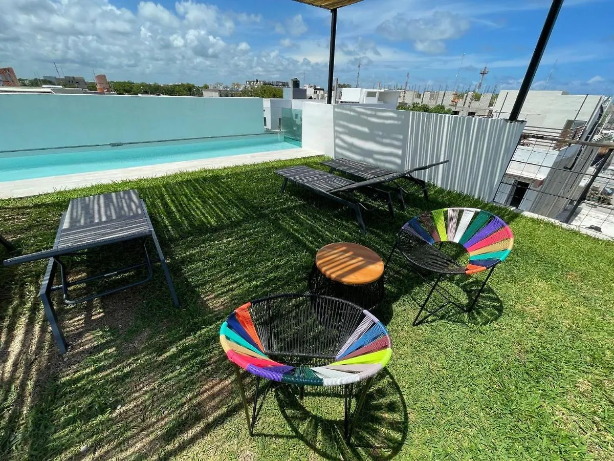 Katalox Jungle Lofts By Simply Comfort Tulum Centre Rooftop Patio & Pool Apartment