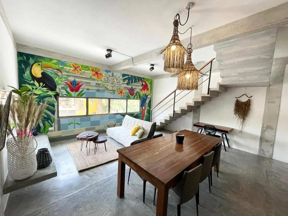 Katalox Jungle Lofts By Simply Comfort Tulum Centre Rooftop Patio & Pool Apartment
