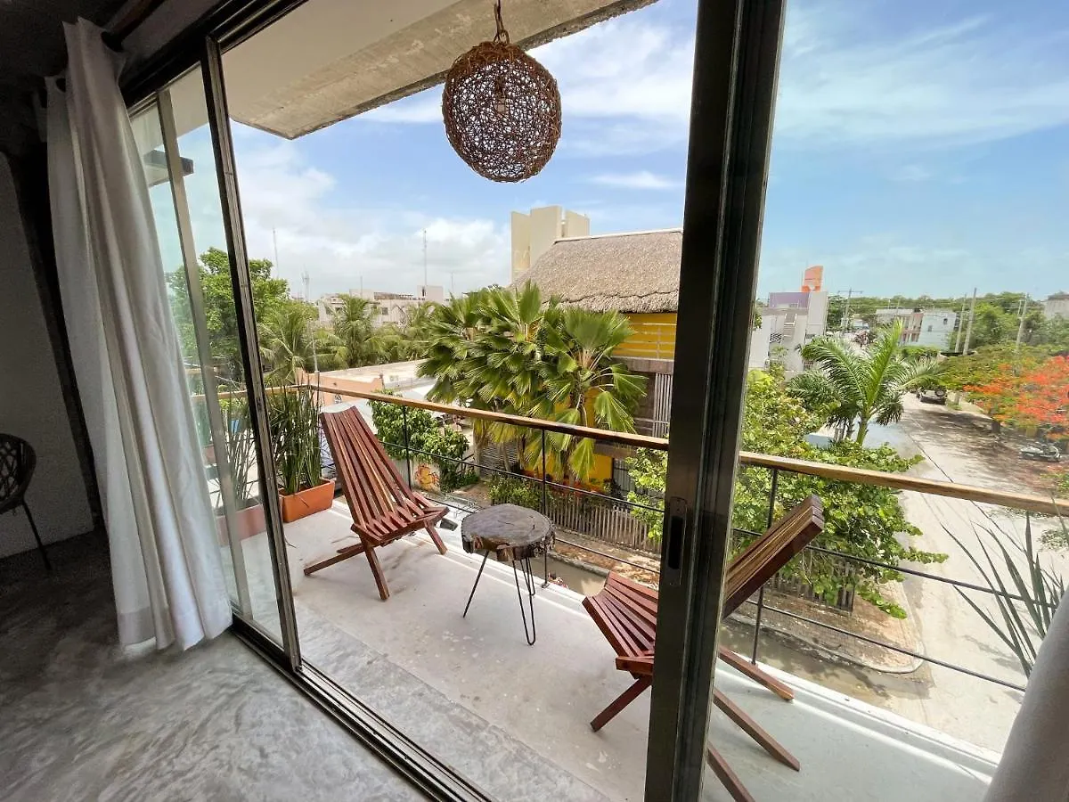شقة Katalox Jungle Lofts By Simply Comfort Tulum Centre Rooftop Patio & Pool 0*,  المكسيك