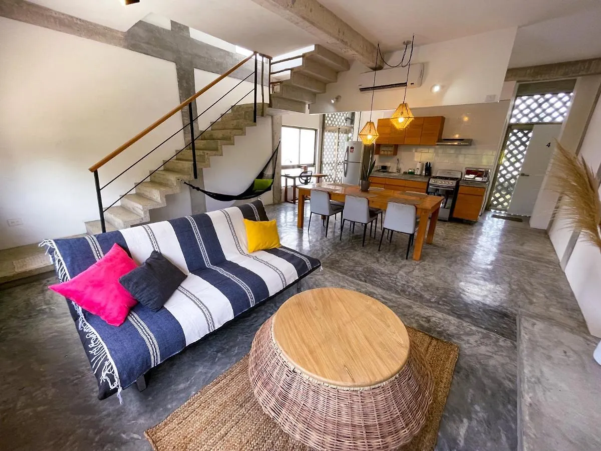 Katalox Jungle Lofts By Simply Comfort Tulum Centre Rooftop Patio & Pool Apartment